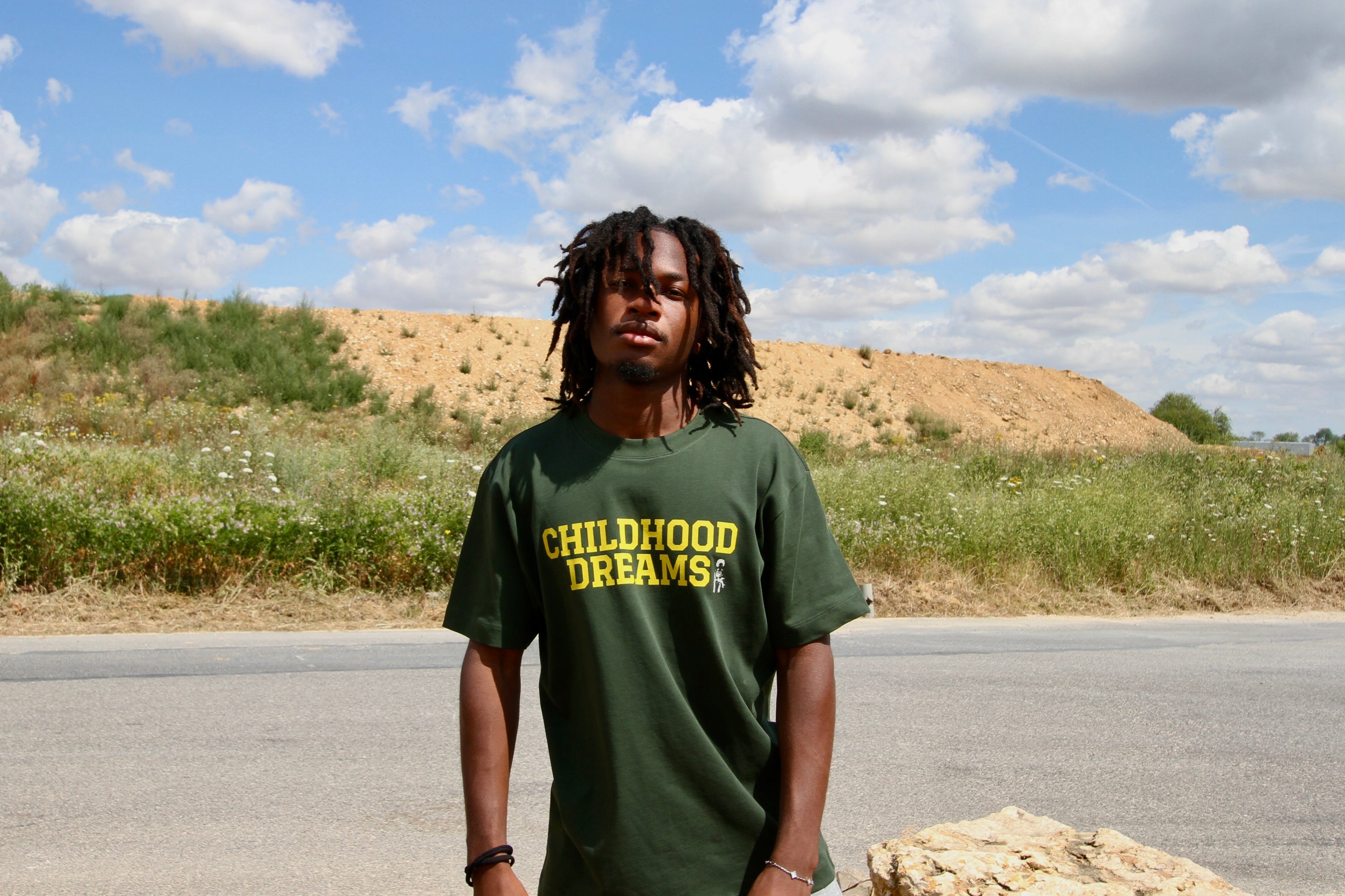 CHILDHOOD DREAMS - Forest Green and Yellow
