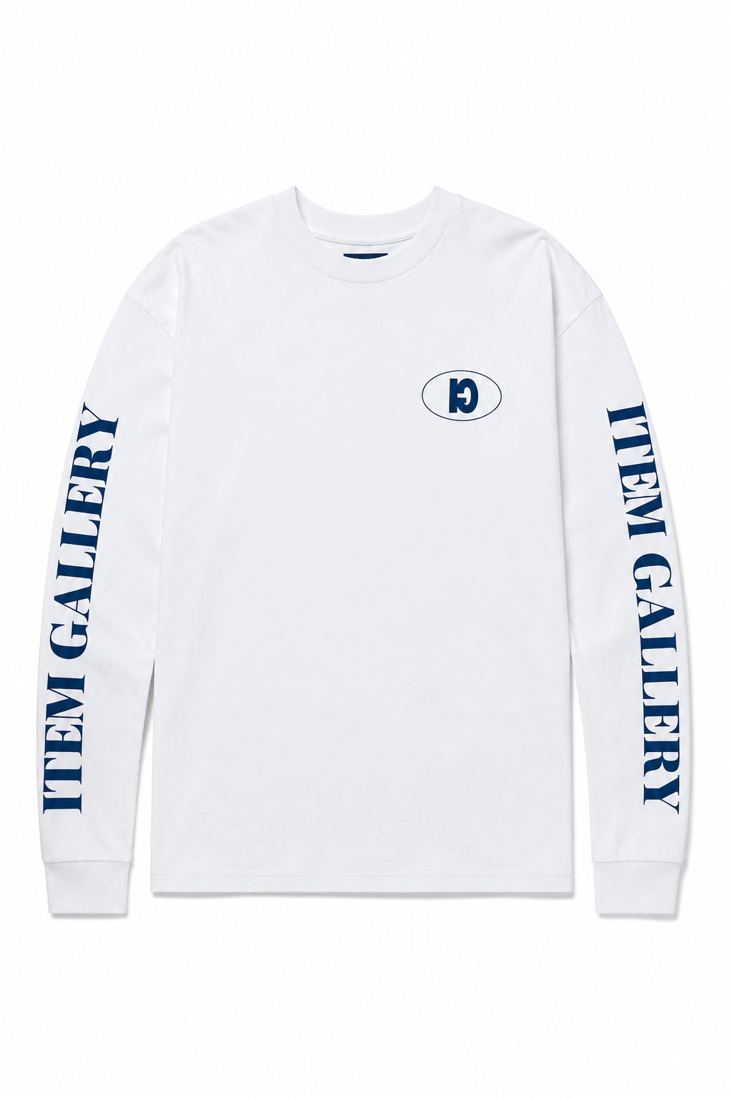 "Born To Shine" long-sleeved T-shirt - navy blue