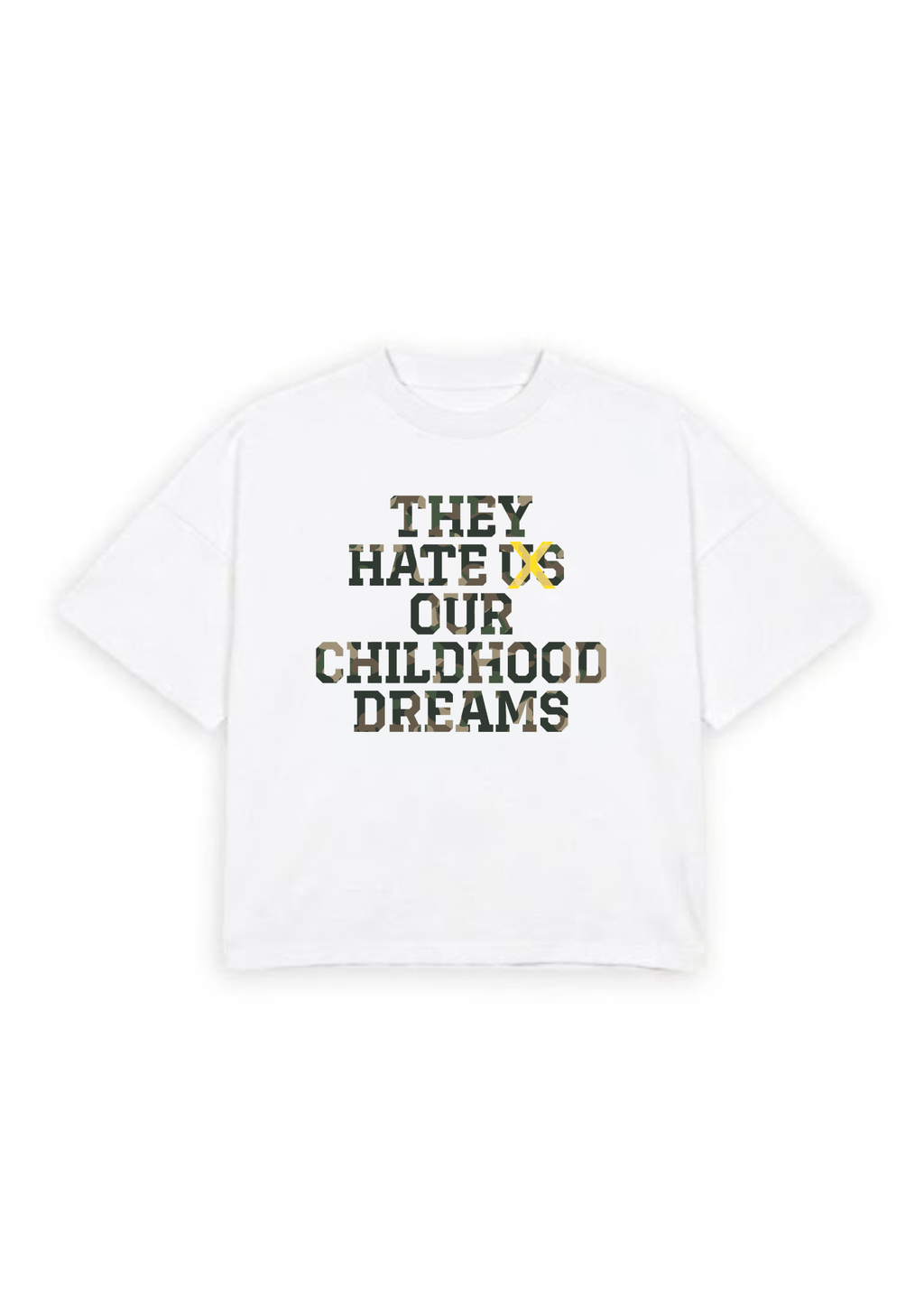 CHILDHOOD DREAMS - White and Camo
