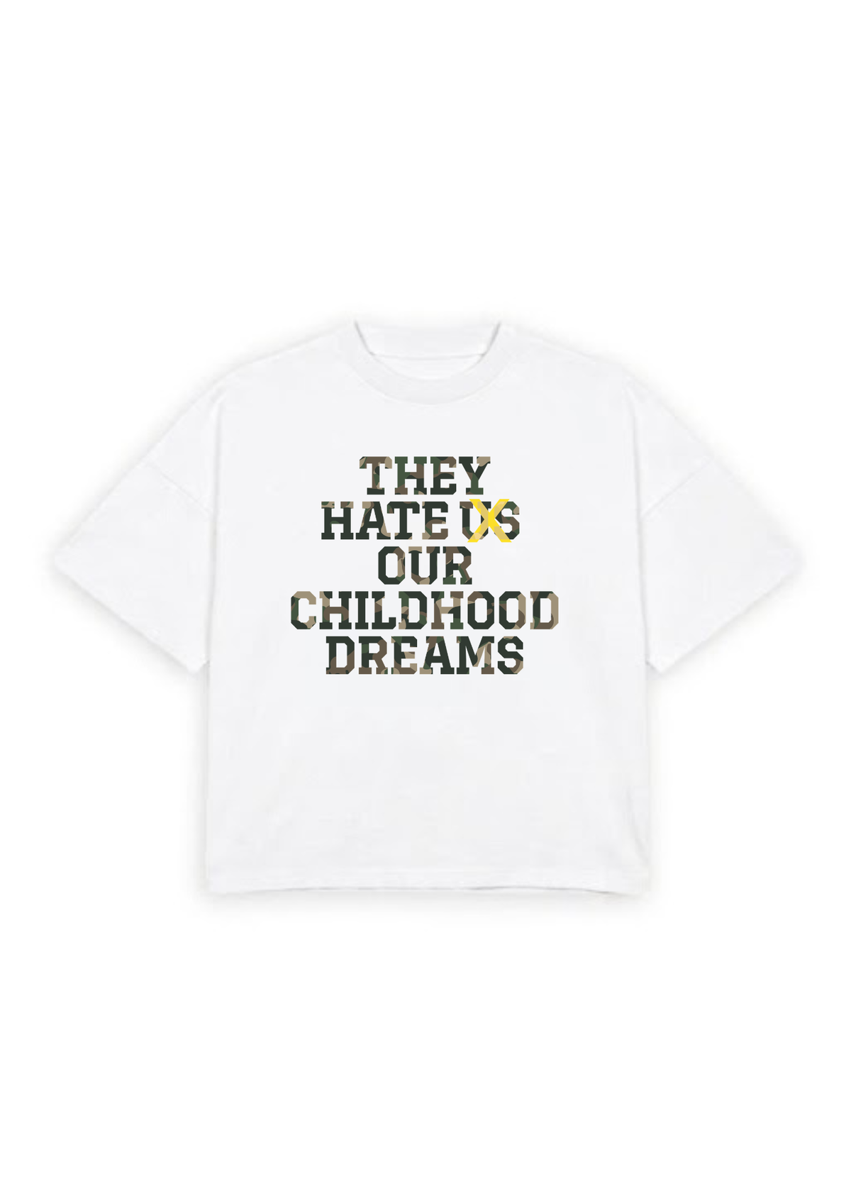 CHILDHOOD DREAMS - White and Camo