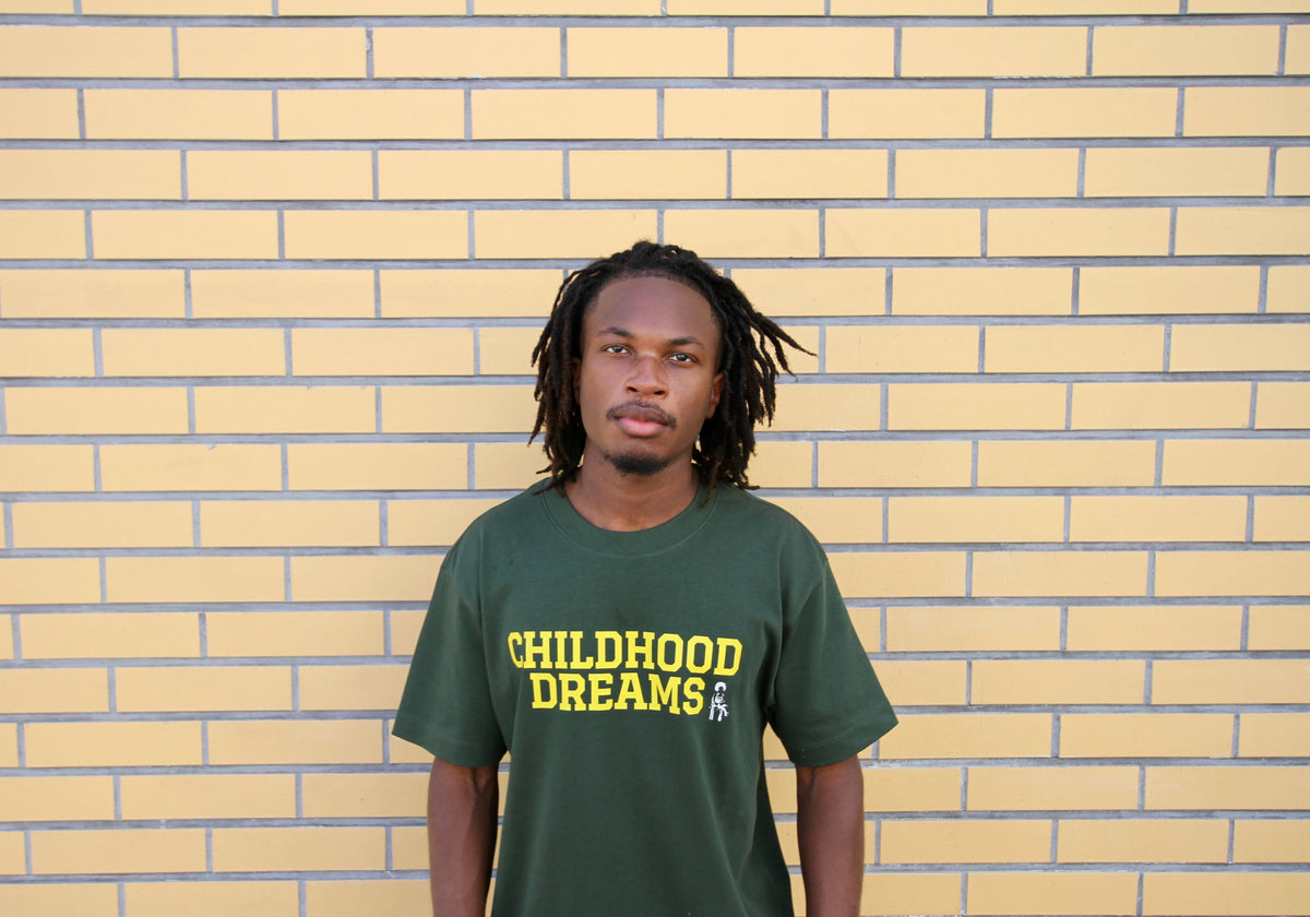 CHILDHOOD DREAMS - Forest Green and Yellow