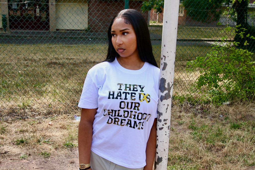CHILDHOOD DREAMS - White and Camo